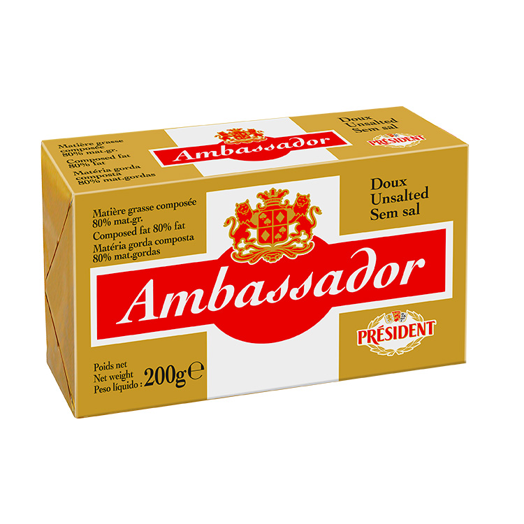 AMBASSADOR butter blend, non dairy topping